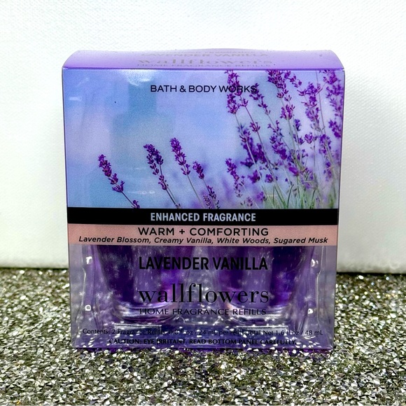 Bath & Body Works Wallflower Refills Lavender Vanilla 2 Pack Refill Nwt - Picture 3 of 4